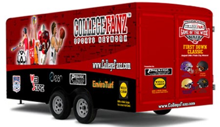 Apply now for the College Fanz Mobile Broadcast Unit On Campus (MBU) program